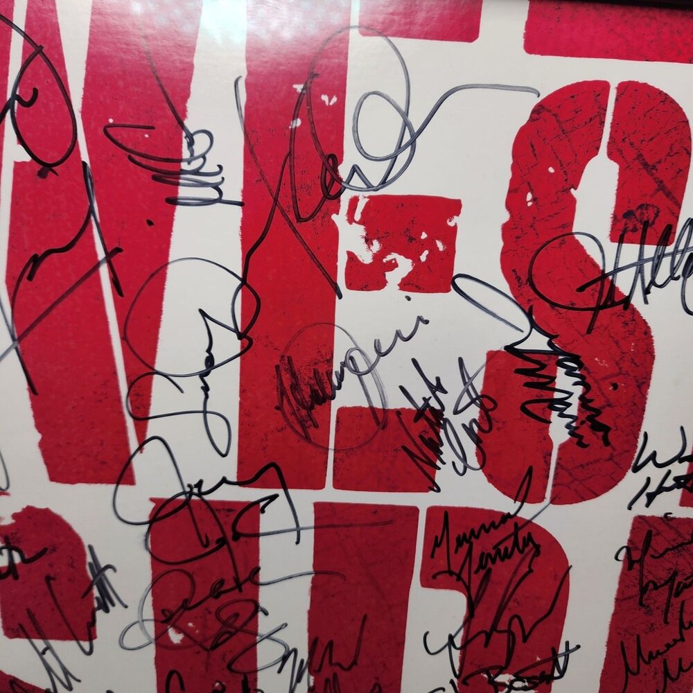 Broadway West Side Story Cast Signed Framed 2009 Olivo Cavenaugh Scaglione - Picture 4 of 13